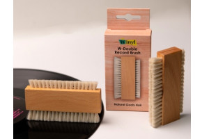 WINYL - W-DOUBLE RECORD BRUSH, szczotka do płyt winylowych (WDB-GH)